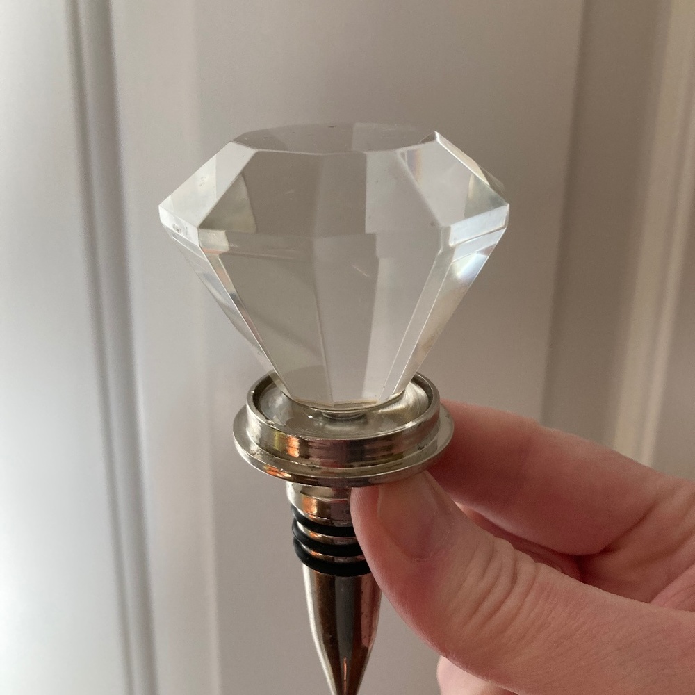 Door knob wine stopper